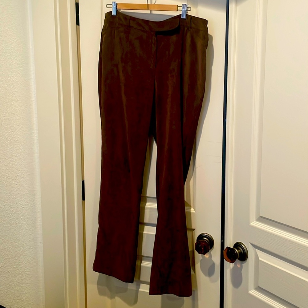 Suede bootcut size 12 barely worn so in great condition